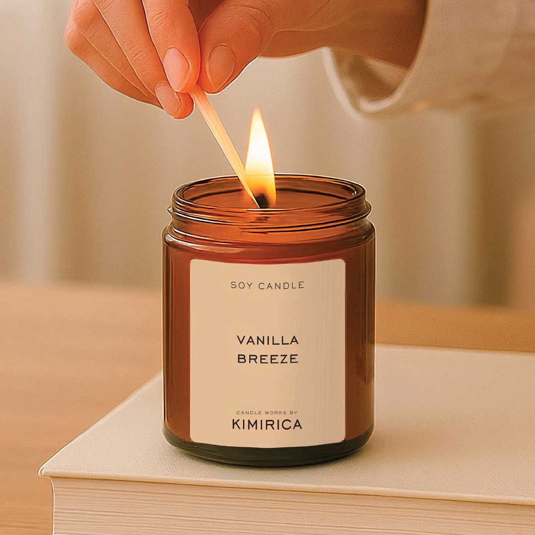 Vanilla Breeze Scented Candle 80g