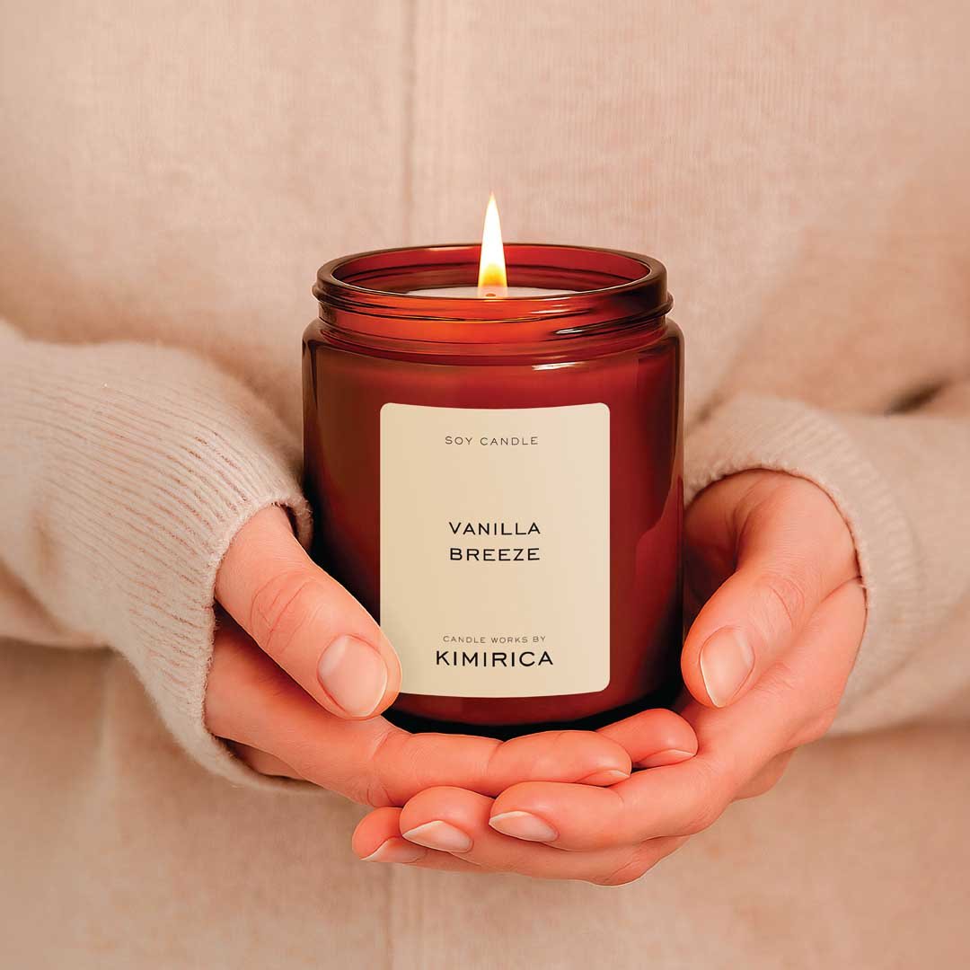 Vanilla Breeze Scented Candle 175G