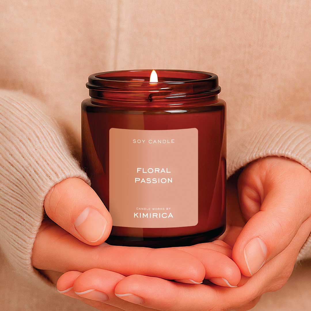 Floral Passion Scented Candle 80g