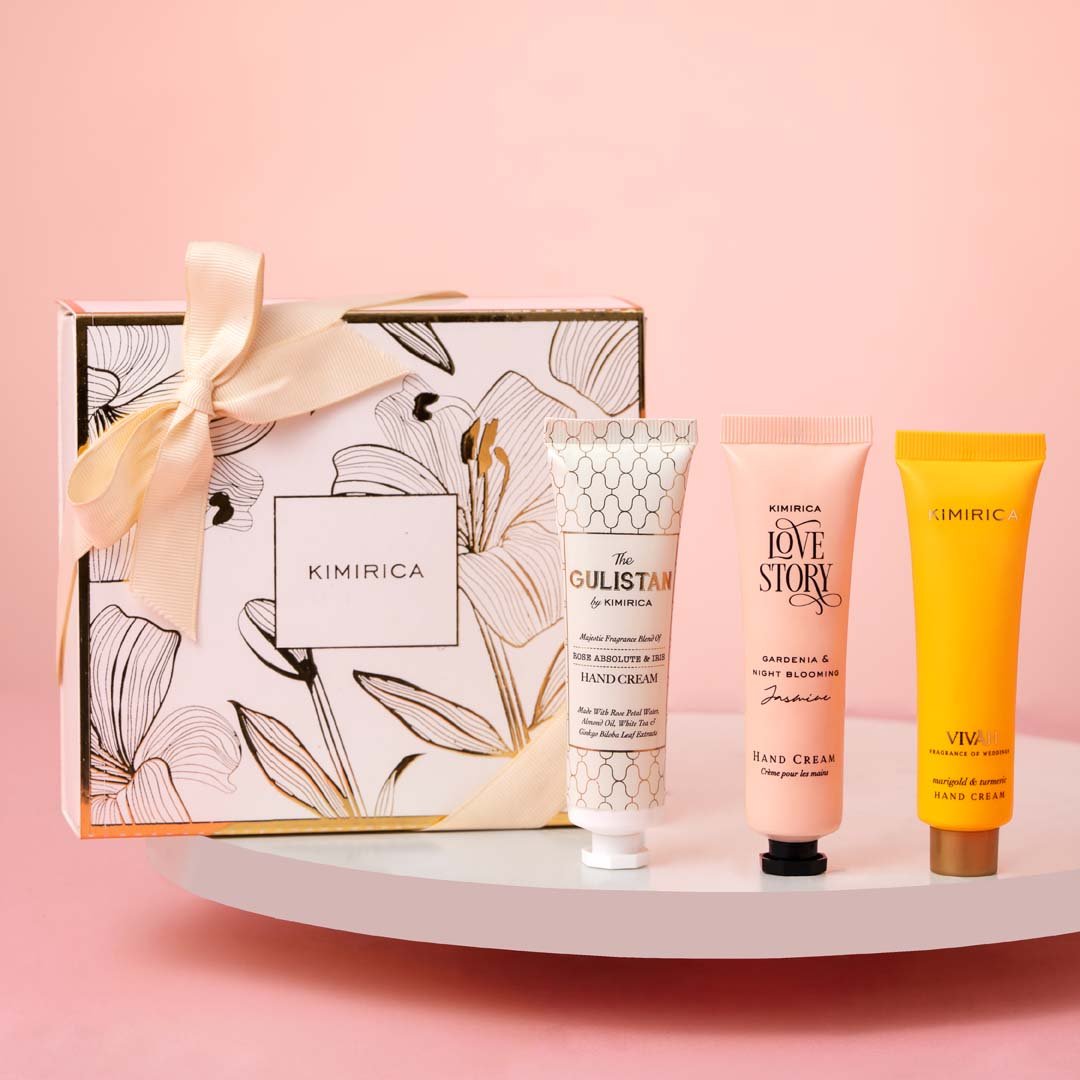 Hand cream trio gift set