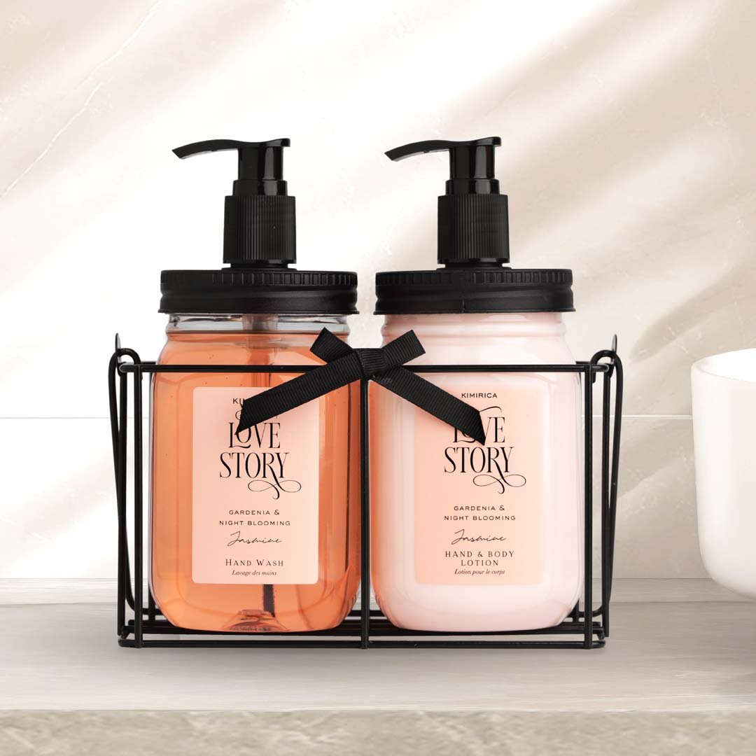 Love story hand caddy set 500ml