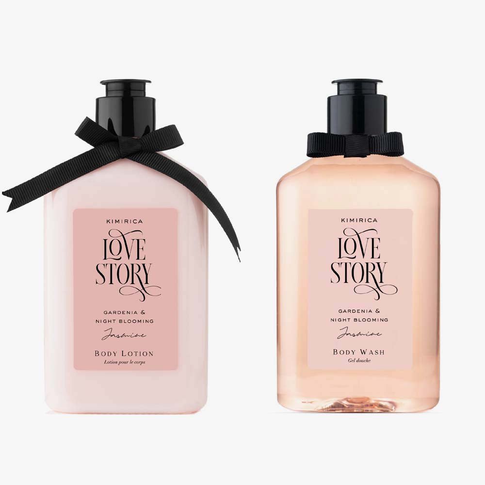 Love Story body wash & body lotion duo