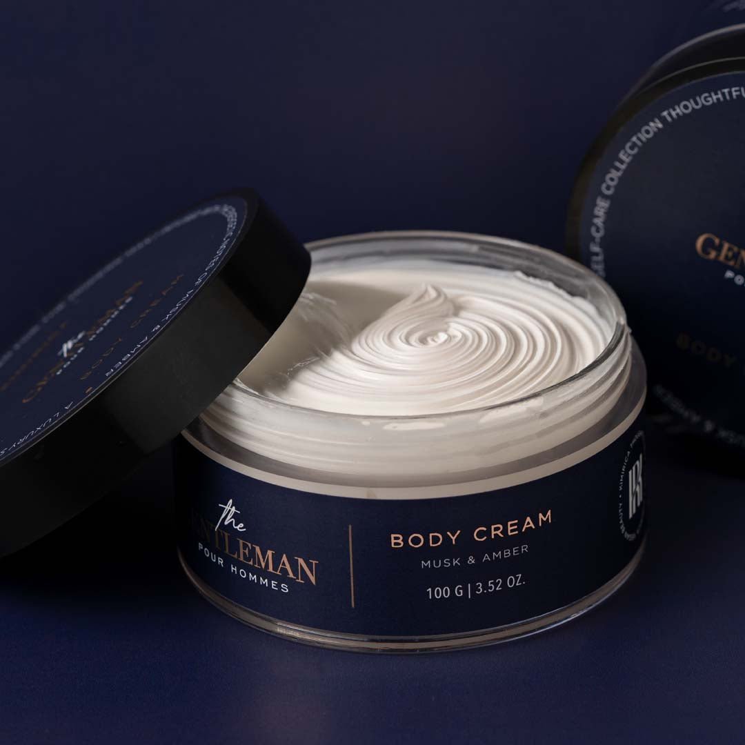 The gentleman body cream