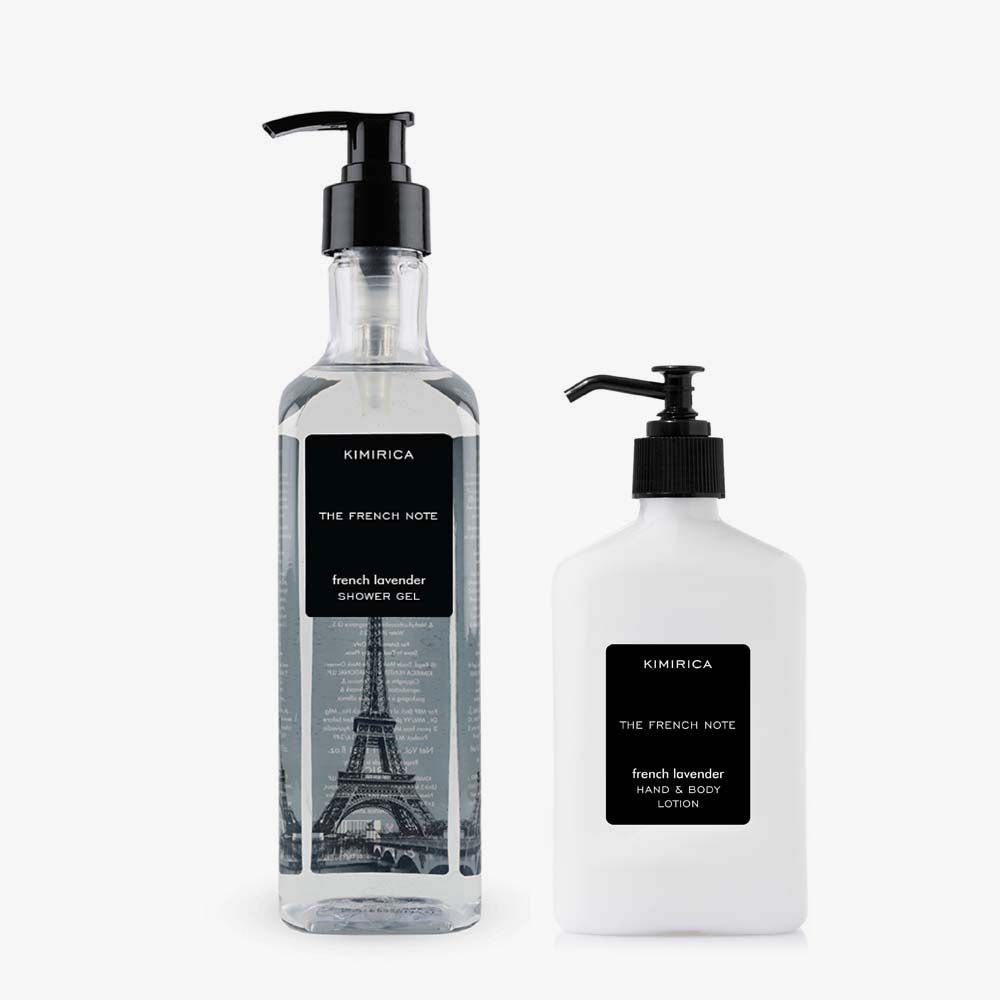 The French Note Lavender Body Care Duo
