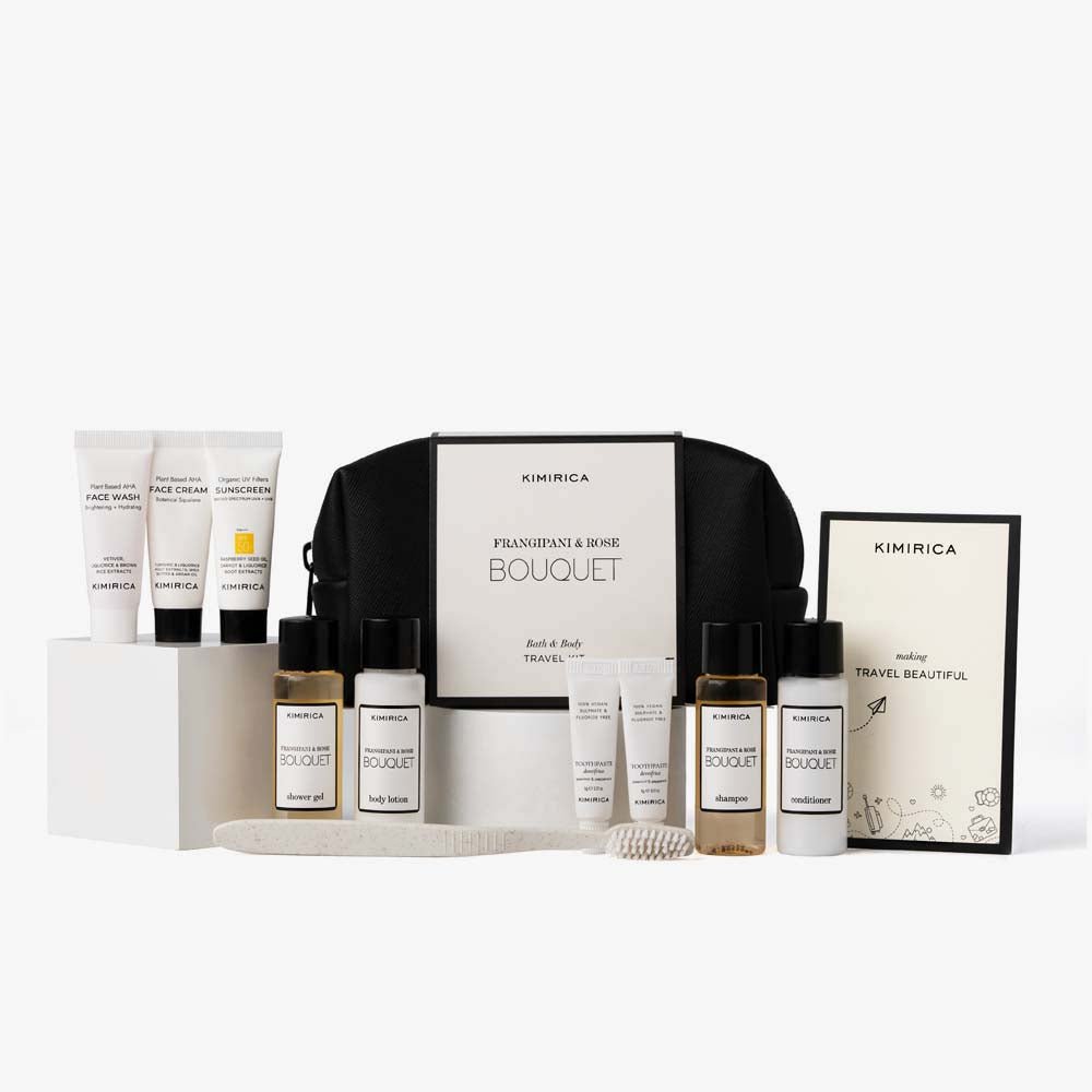 Bouquet bath & body travel kit